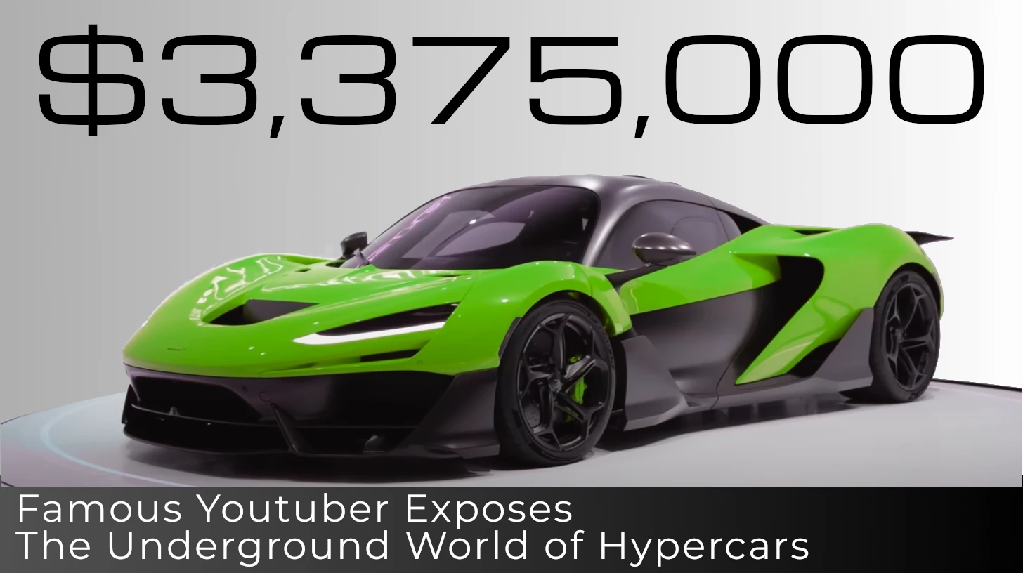 Mark McCann Exploses the Underworld of Hypercars